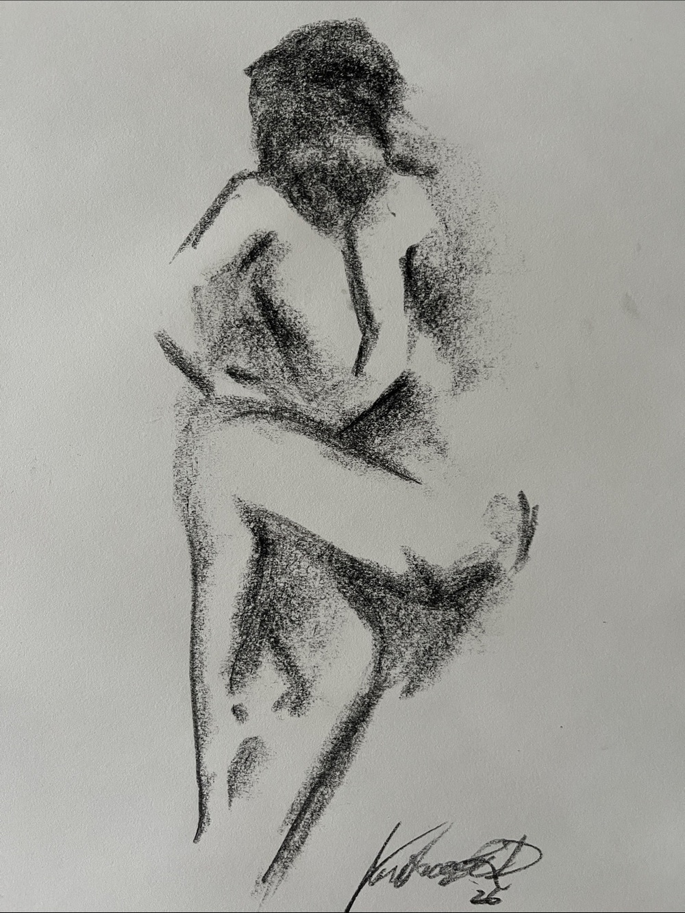 Charcoal sketch - Original